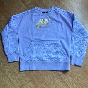 Girls Nike crewneck sweater